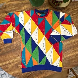 Vintage Tundra “Coogi style” sweater